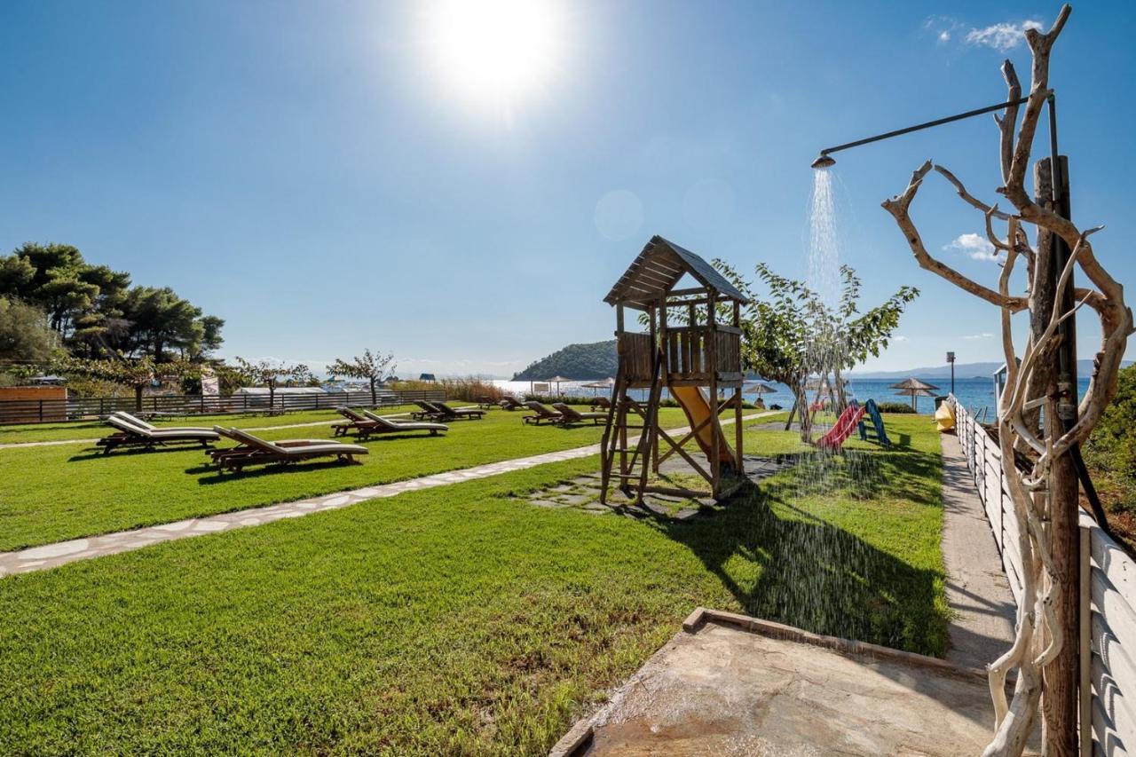 Milia Beach Apartments Paralia Milia Ngoại thất bức ảnh