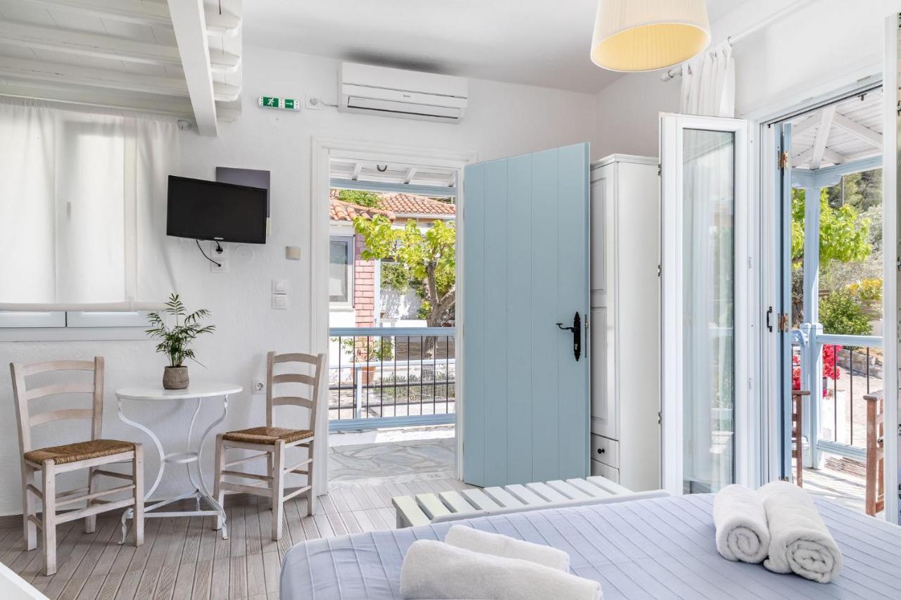 Milia Beach Apartments Paralia Milia Ngoại thất bức ảnh