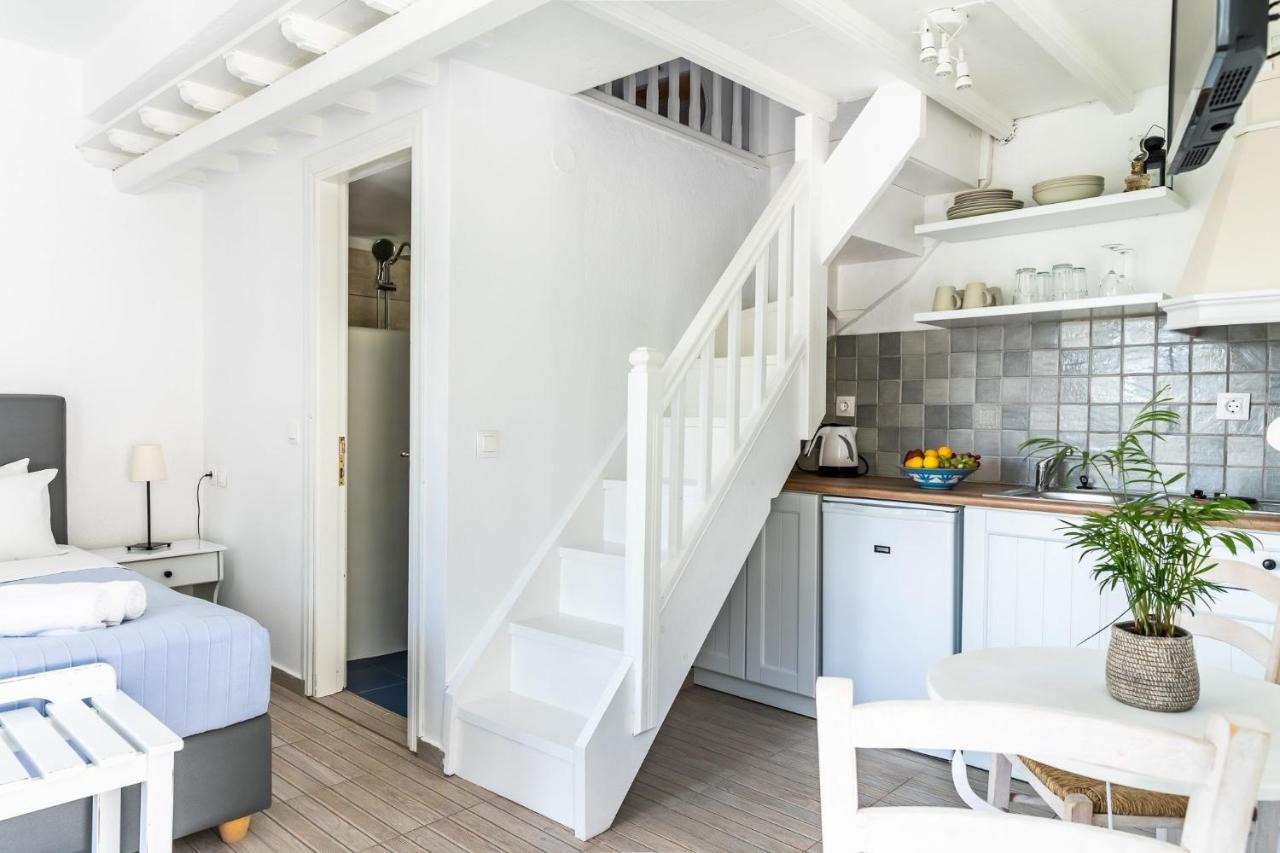 Milia Beach Apartments Paralia Milia Ngoại thất bức ảnh