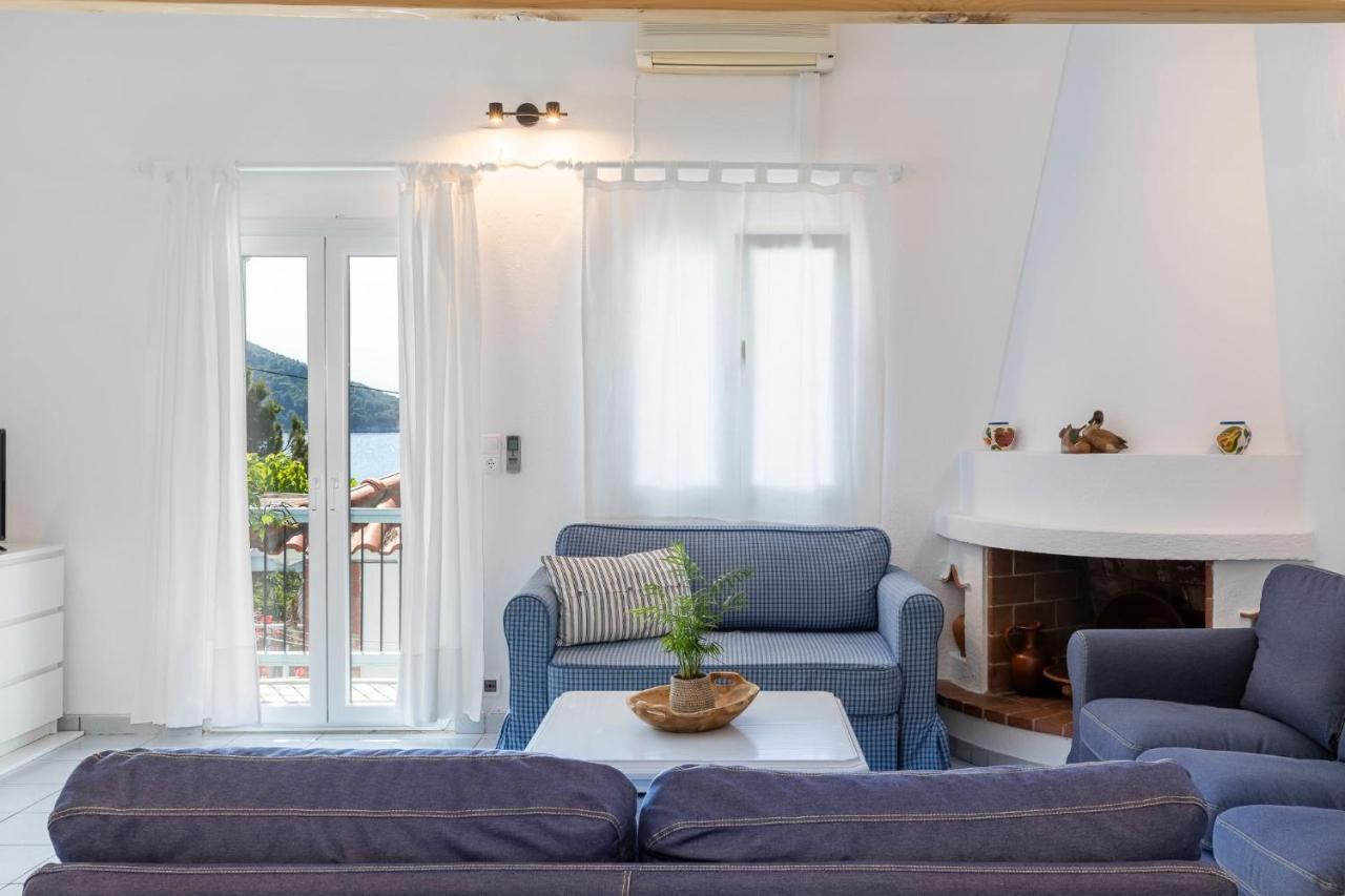 Milia Beach Apartments Paralia Milia Ngoại thất bức ảnh