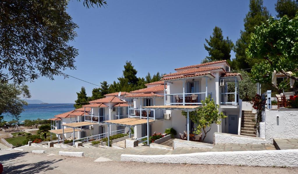 Milia Beach Apartments Paralia Milia Ngoại thất bức ảnh
