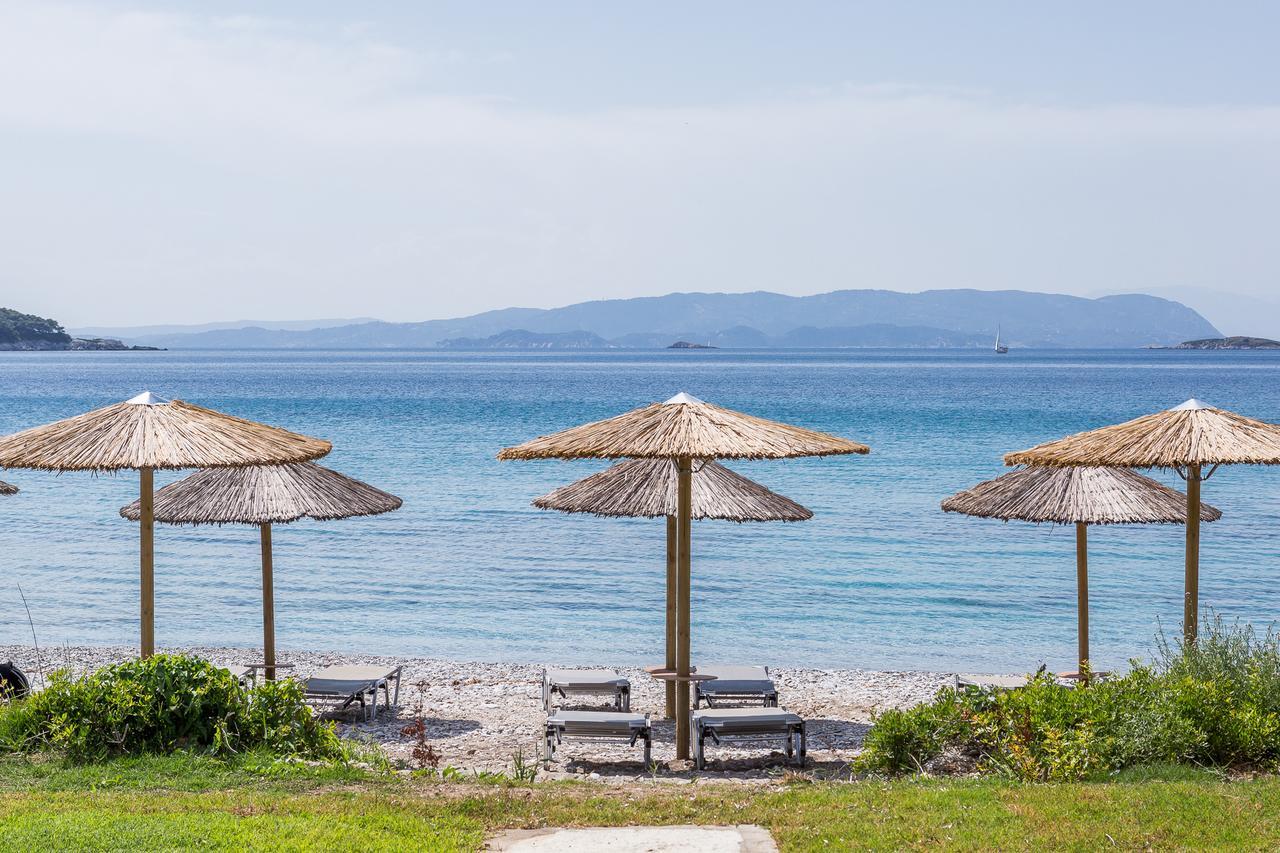 Milia Beach Apartments Paralia Milia Ngoại thất bức ảnh